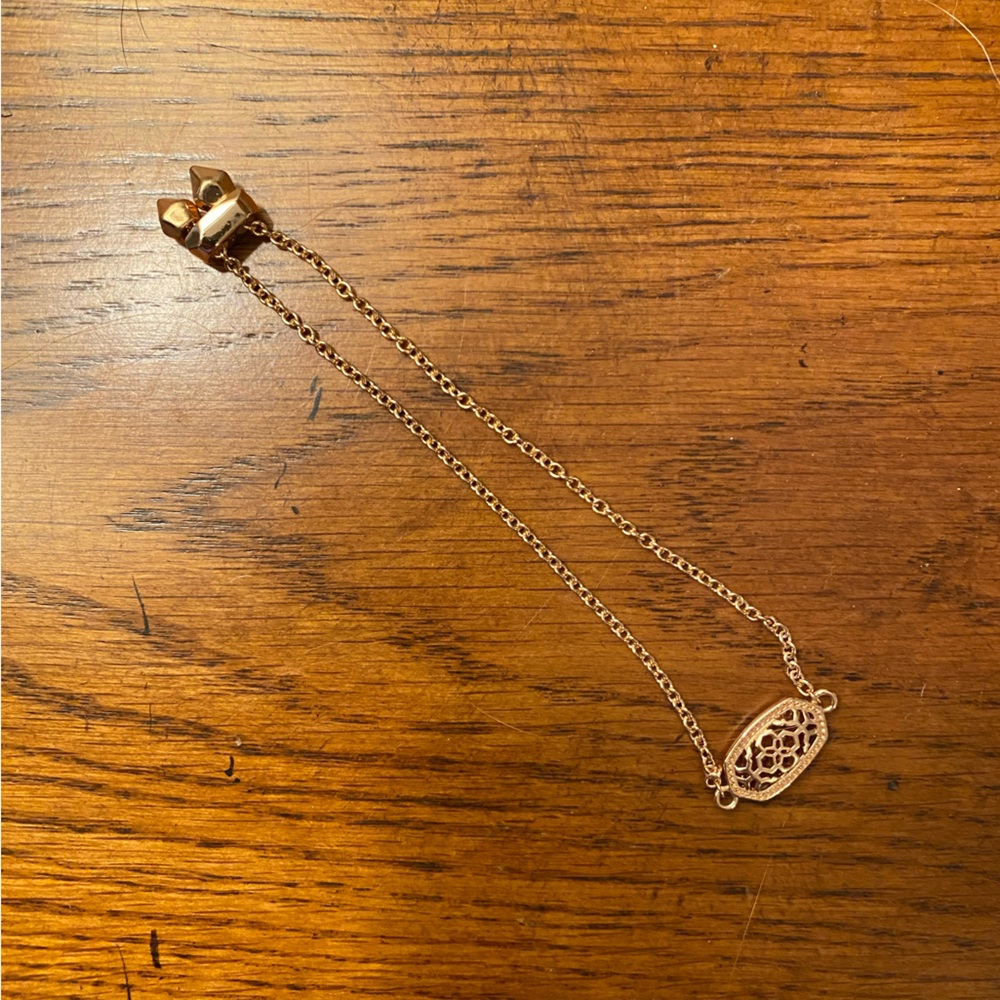 Kendra Scott Eliana Rose Gold Bracelet